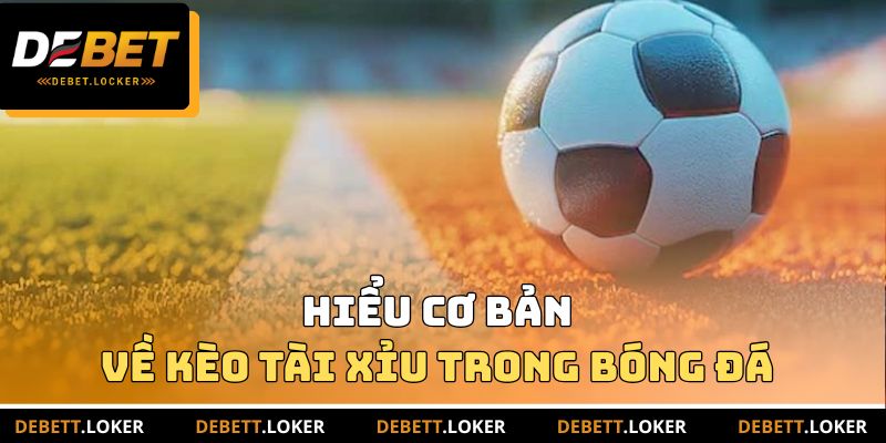 Hiểu cơ bản thông tin về kèo Tài Xỉu trong bóng đá